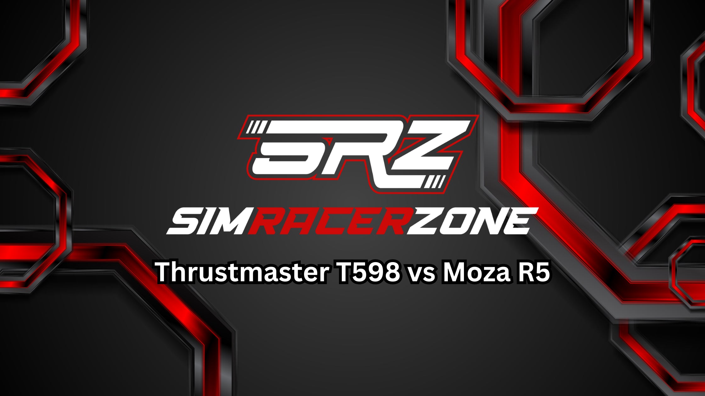 Thrustmaster T598 vs Moza R5 comparison article on SimRacerZone