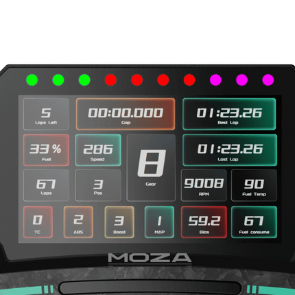 Moza CM2 Racing Dash (Pre-Order | Shipping Starts Mind-To-End of February)