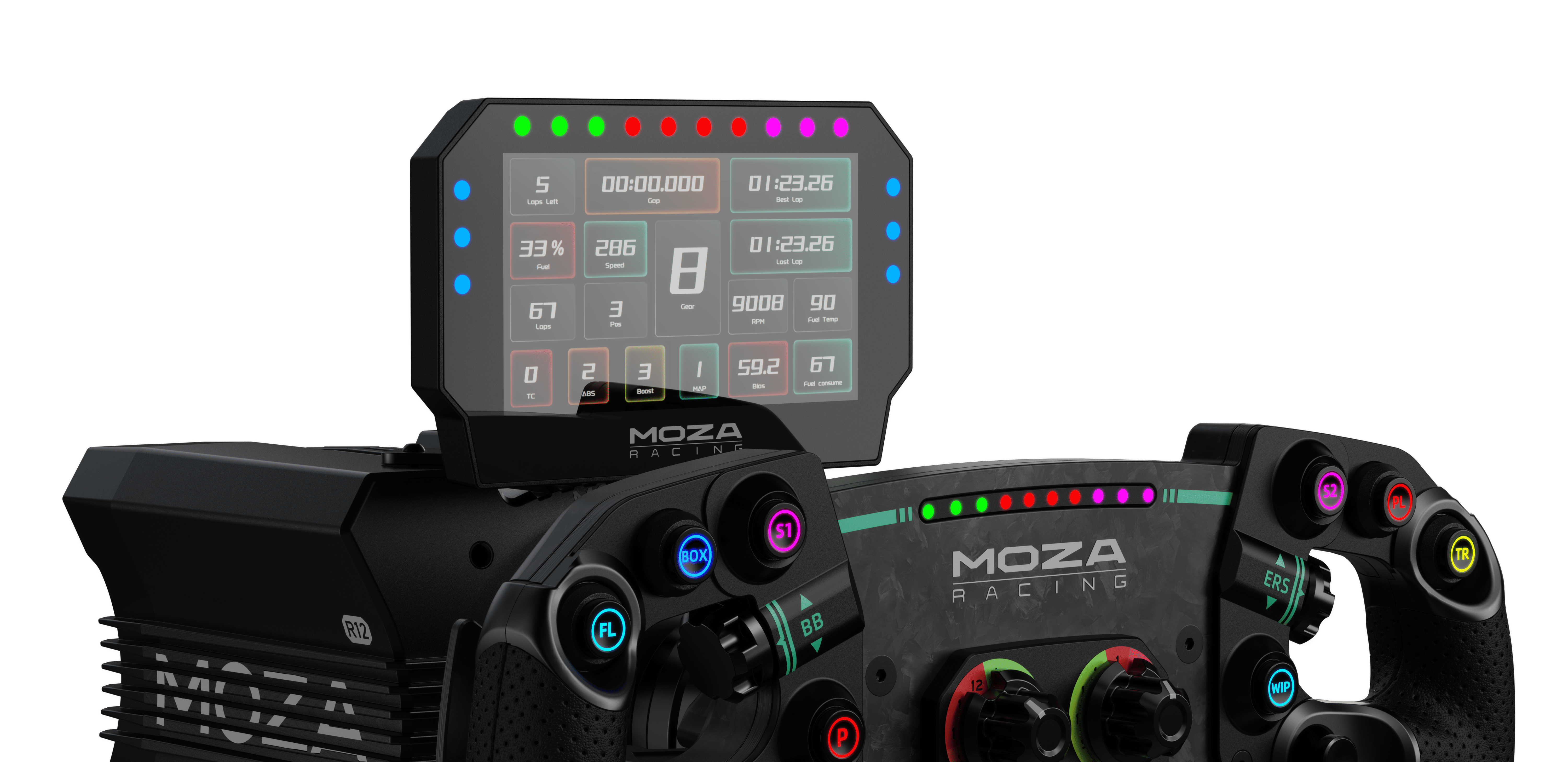Moza CM2 Racing Dash | SimRacerZone Moza CM2 Racing Dash | SimRacerZone