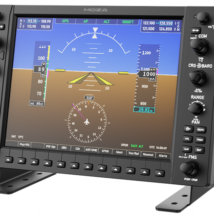 Moza MGX1000 Instrument Panel (Pre-Order! Shipping Starts mid-to-late August)