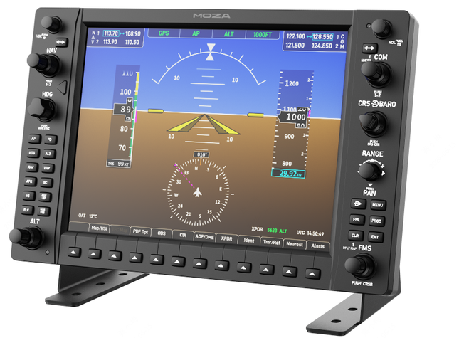 Moza MGX1000 Instrument Panel (Pre-Order! Shipping Starts mid-to-late August)