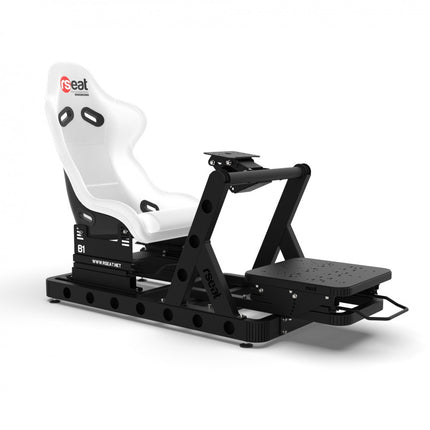 RSeat B1 Black Cockpit + RSeat Eco Leather Seat