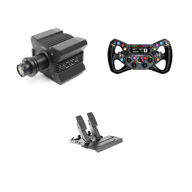 Moza R9 + KS Pro + SRP2 Bundle