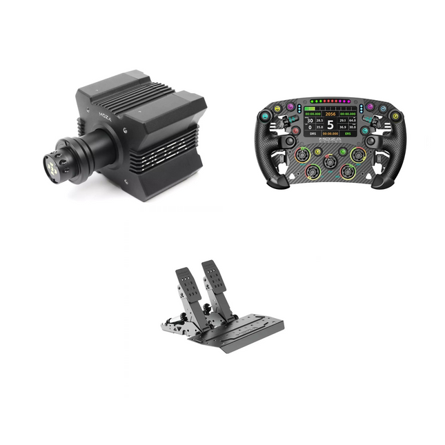 Moza R9 + FSR2 + SRP2 Bundle