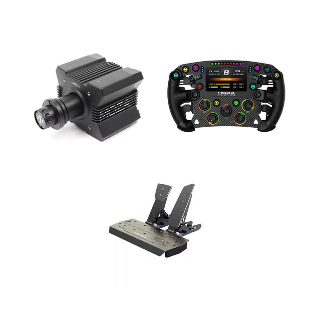 Moza R9 + FSR2 + SR-P Bundle