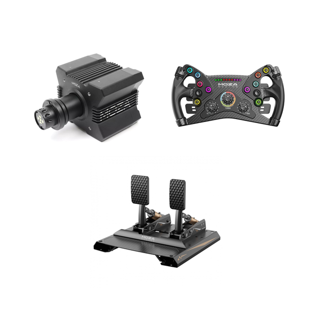 Moza R9 + KS + CRP2 Bundle