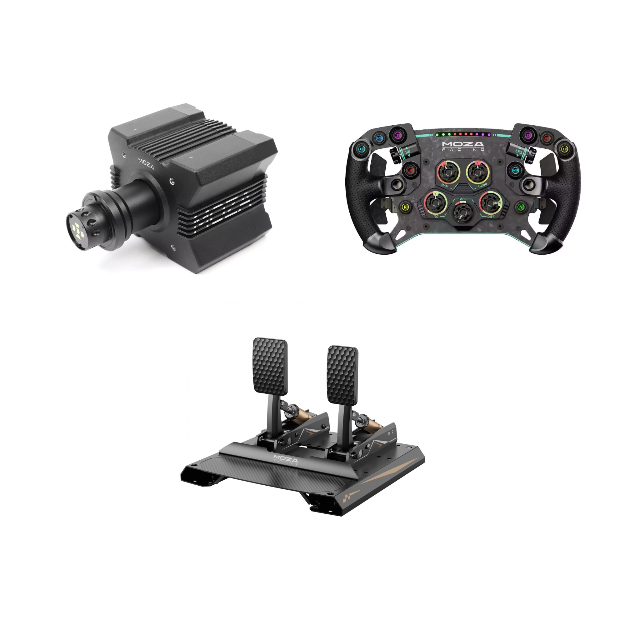 moza r9 pedals Moza R9 + GS V2 + CRP2 Bundle