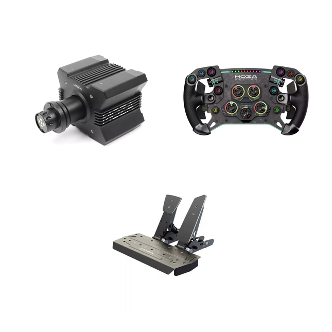 Moza R9 + GS V2 + SR-P Bundle