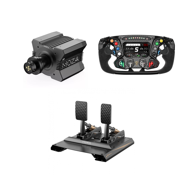 Moza R12 + Essenza SCV12 + CRP2 Bundle