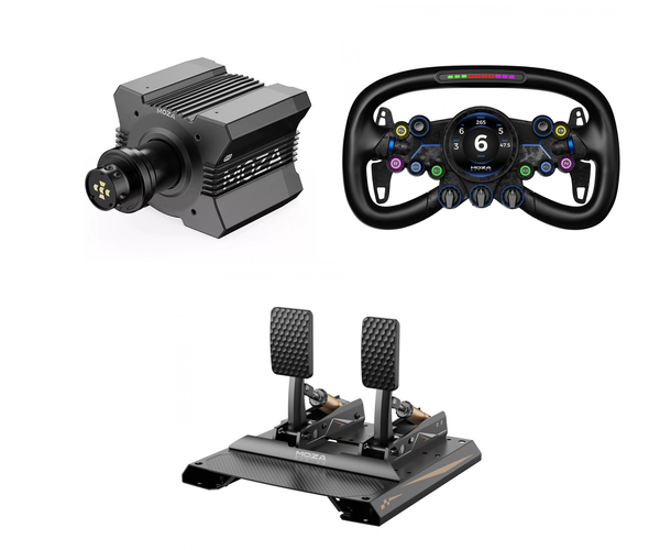 Moza R12 CRP2 GSV2P RSV2 HBP SGP 他OP品 Moza R12 + Vision GS + CRP2 Bundle | SimRacerZone
