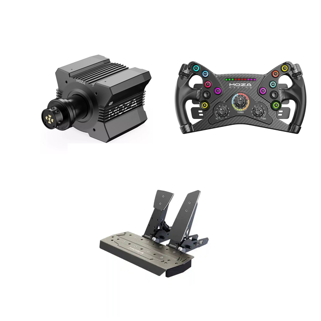 Moza R12 + KS + SR-P Bundle