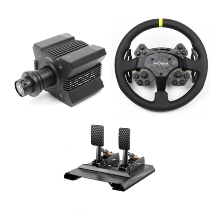 Moza R9 + RS V2 + CRP2 Bundle